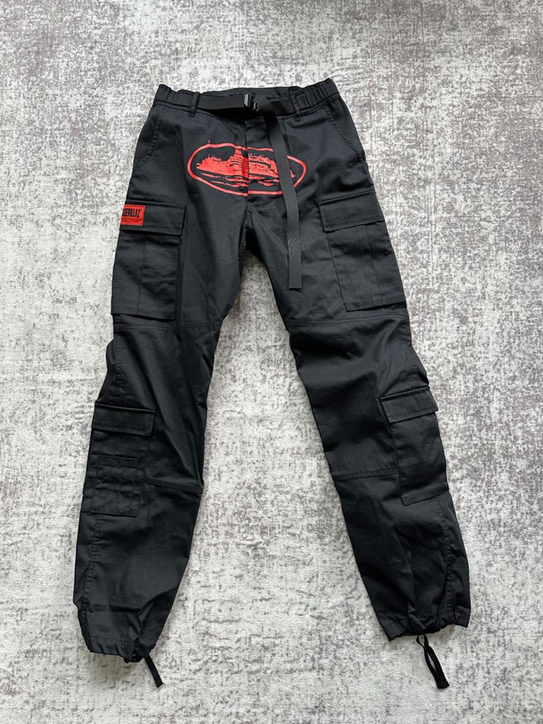 Corteiz cargo pants, Ophalen of Verzenden, Nieuw, Maat 46 (S) of kleiner, Zwart