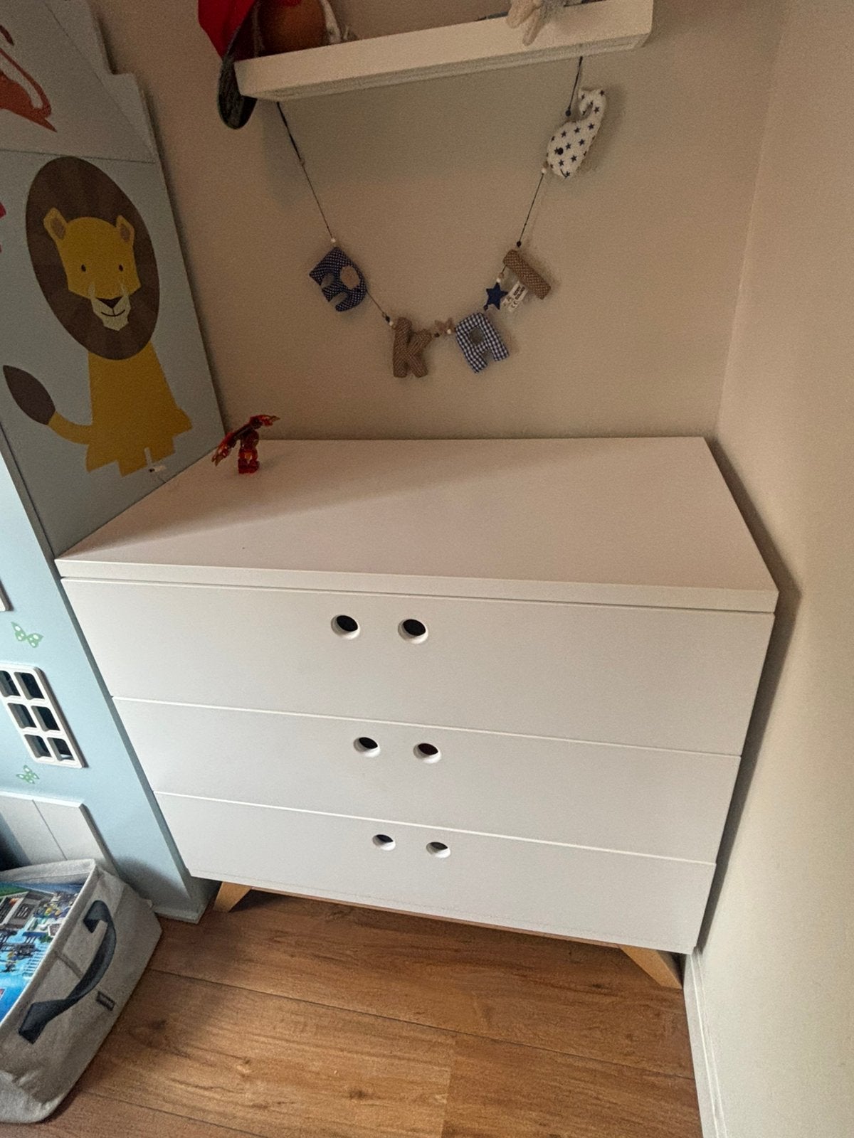 Bopita ladenkast Lynn 100x52.5x93, Ophalen, 50 tot 70 cm, 90 tot 105 cm, 100 cm of meer