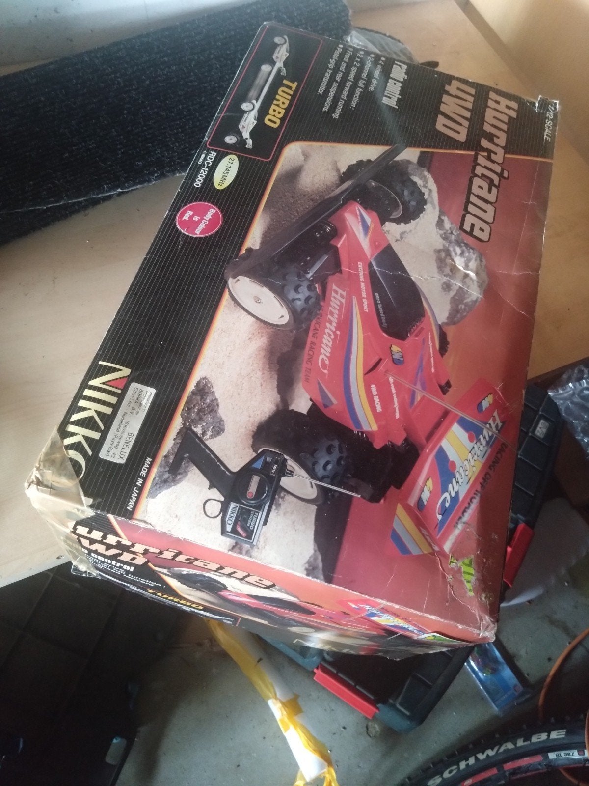 Nikko Hurricane 4WD RC Auto - Niet getest, lijkt compleet, Elektro, Gebruikt, Auto offroad, Ophalen of Verzenden