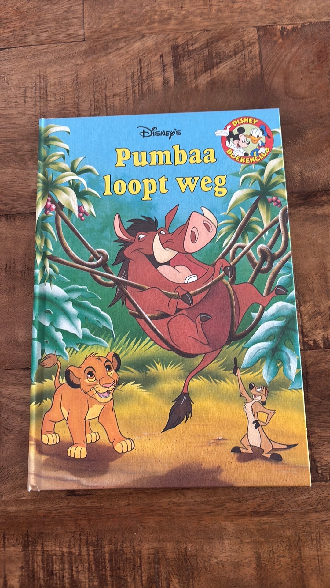 Disney boekenclub, Pumbaa loopt weg, Ophalen, Gelezen