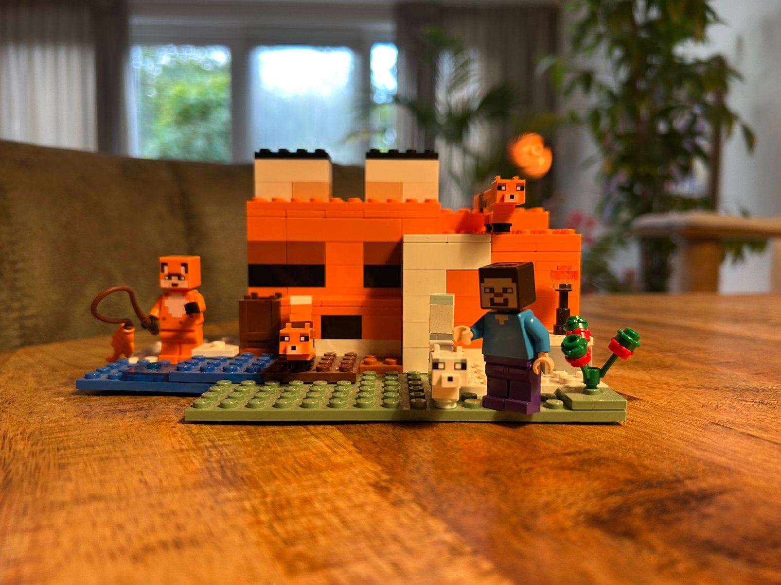 LEGO Minecraft De Vossenlodge / De Vossenhut (Compleet)., Tickets en Kaartjes, Eén persoon
