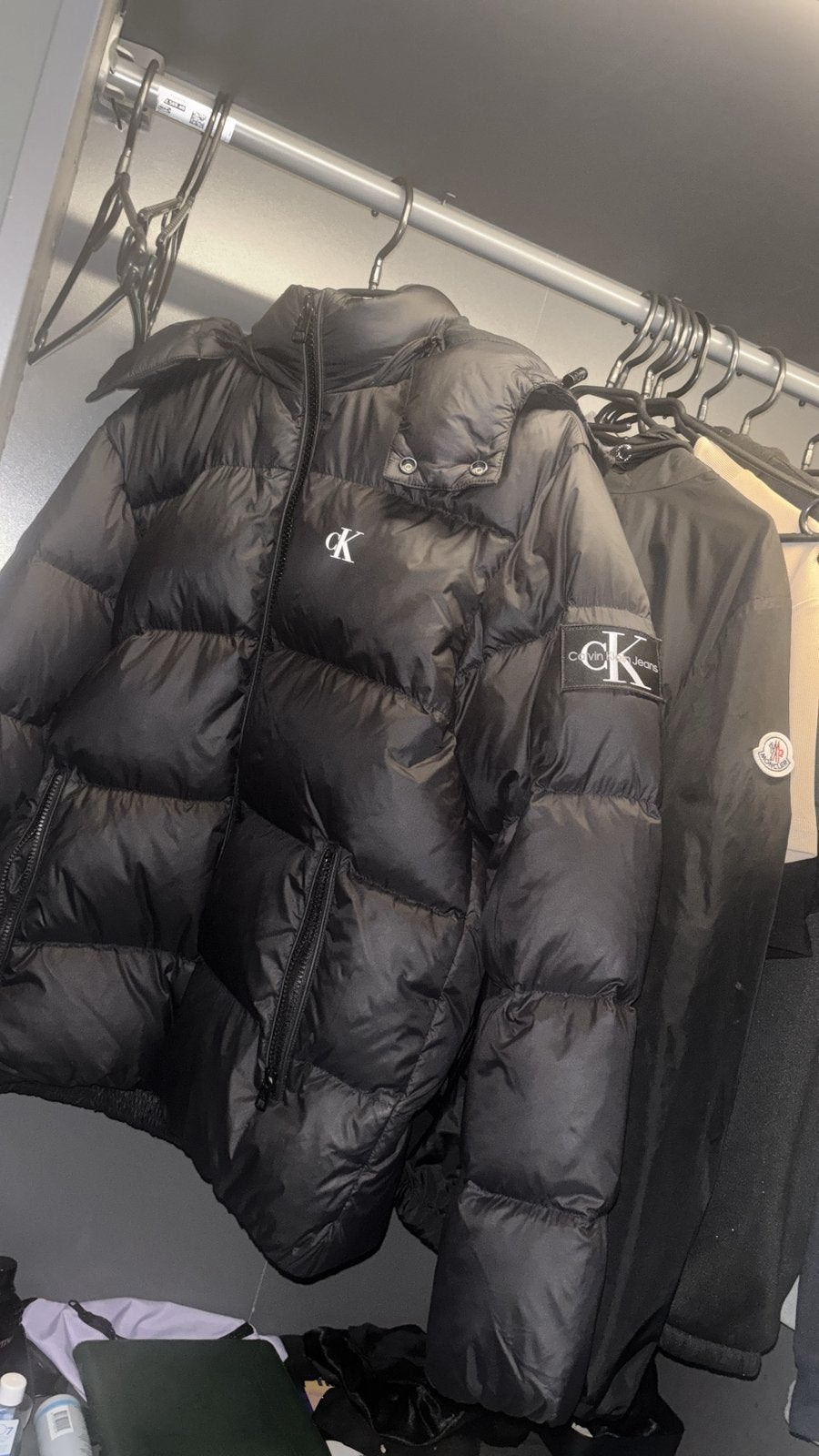 Calvin klein jas, Ophalen, Zo goed als nieuw, Zwart