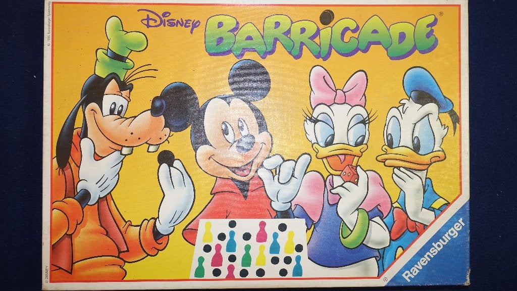 Bordspel - Barricade Disney 4+, Hobby en Vrije tijd, Ophalen of Verzenden, Gebruikt