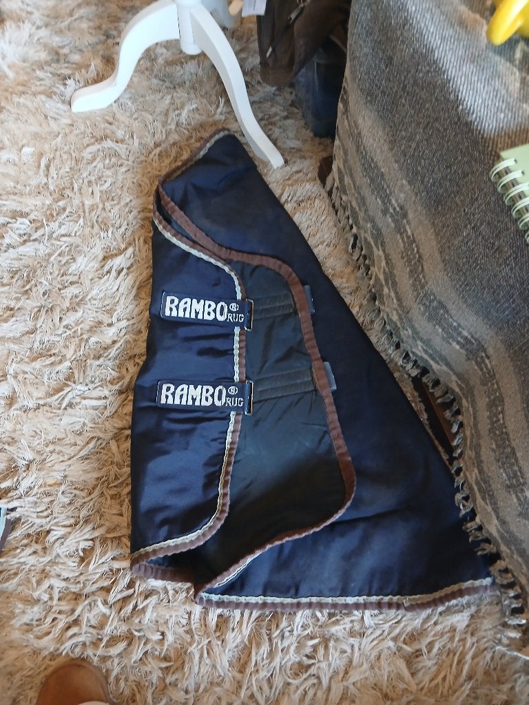 Rambo  horseware regendeken hals, 100 g, Gebruikt, Ripstop, Ophalen of Verzenden