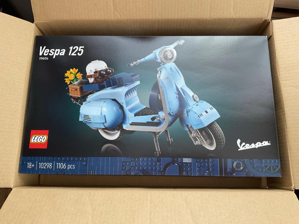 Nieuwe LEGO Vespa 125 (10298) - Ongeopend, Ophalen, Nieuw