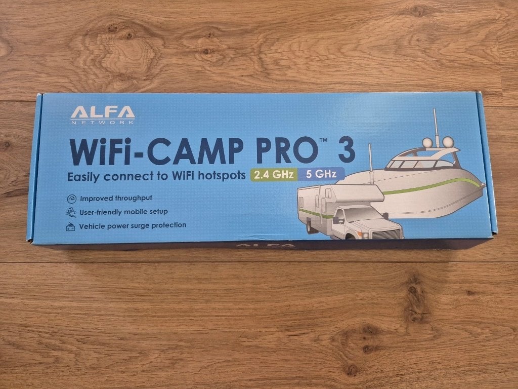 Alfa Network WiFi-Camp PRO 3, Ophalen of Verzenden, Zo goed als nieuw