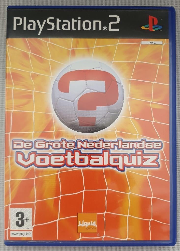 Playstation 2 De Grote Nederlandse Voetbal quiz, Ophalen of Verzenden, Zo goed als nieuw, Sport, 3 spelers of meer