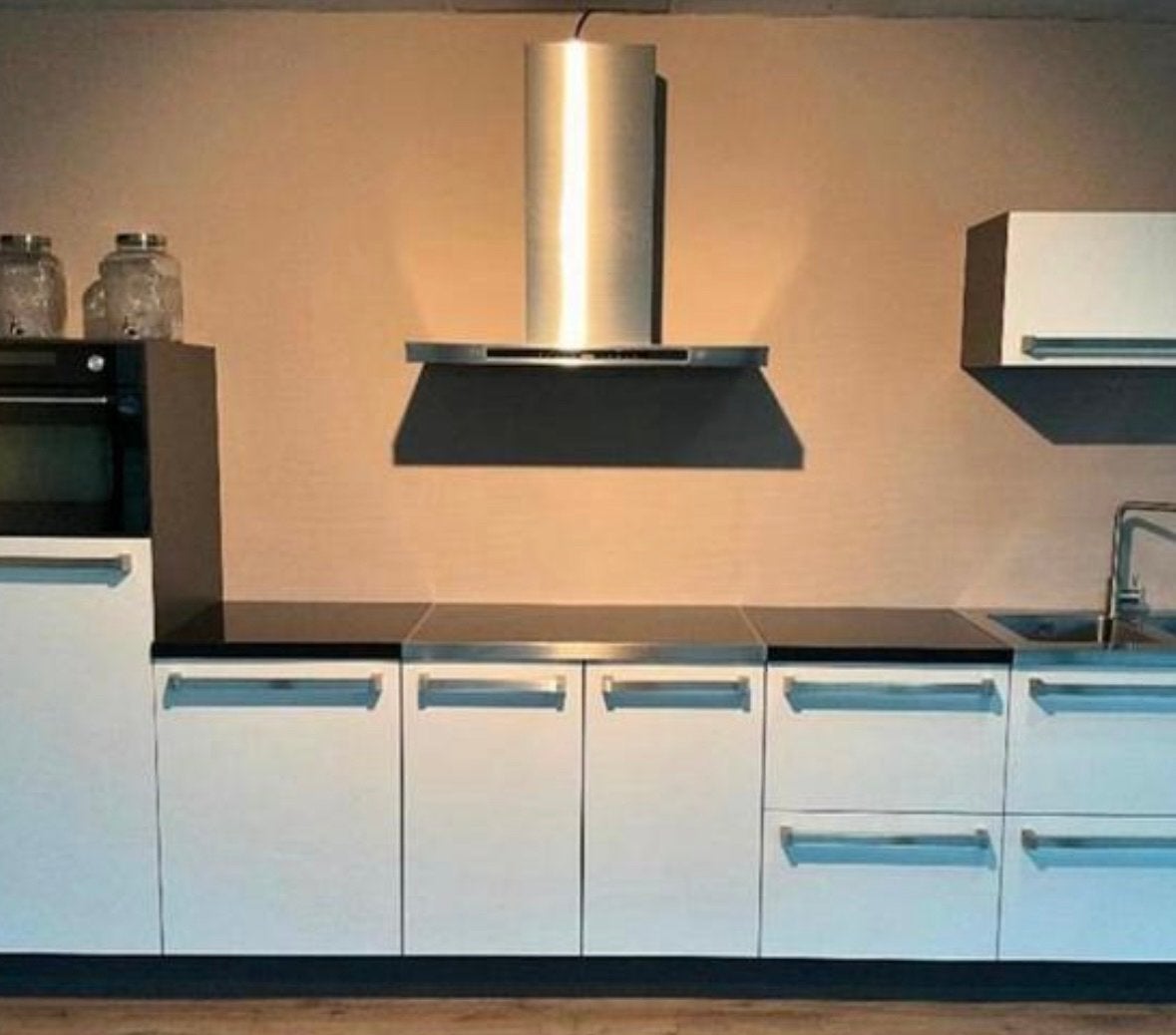 NIEUW hoogwaardige 5-pit inductie kookplaat met Flexzone!, Ophalen, 4 kookzones, Zo goed als nieuw, Inbouw