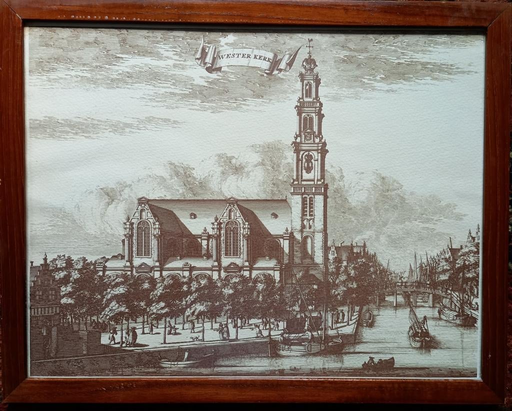 Westerkerk in Amsterdam in vroeger tijden, Ophalen of Verzenden