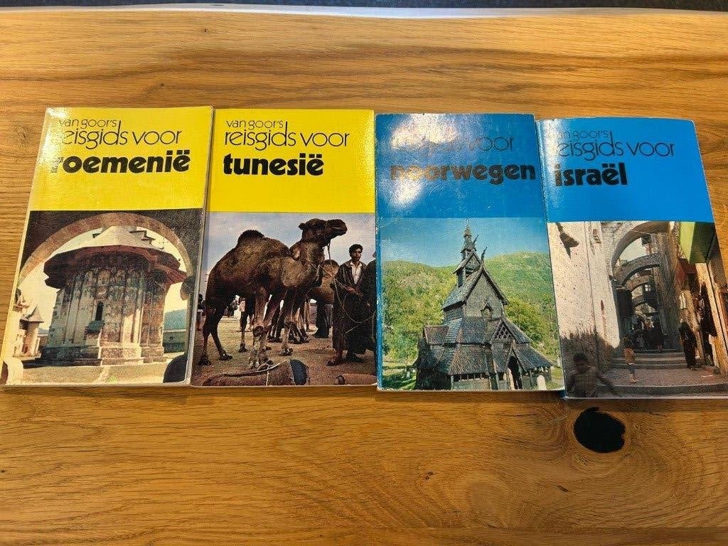 Van Goor's reisgidsen 4 stuks, Europa, Ophalen of Verzenden, Reisgids of -boek, Gelezen