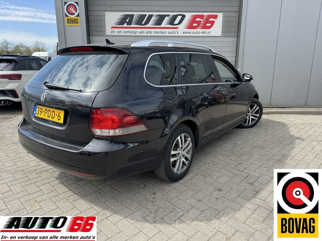 Volkswagen Golf Variant 1.6 TDI Comfortline BlueMotion, Auto's, Volkswagen, Voorwielaandrijving, Euro 5, Gebruikt, Zwart
