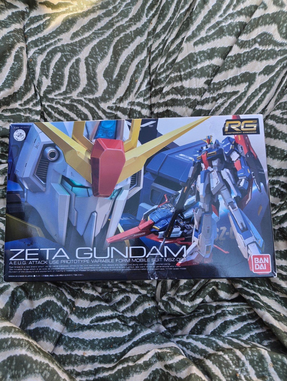 Bandai RG 1/144 Zeta Gundam Model Kit Nieuw in Doos, Ophalen of Verzenden, Nieuw, 1:35 tot 1:50, Figuur of Figuren