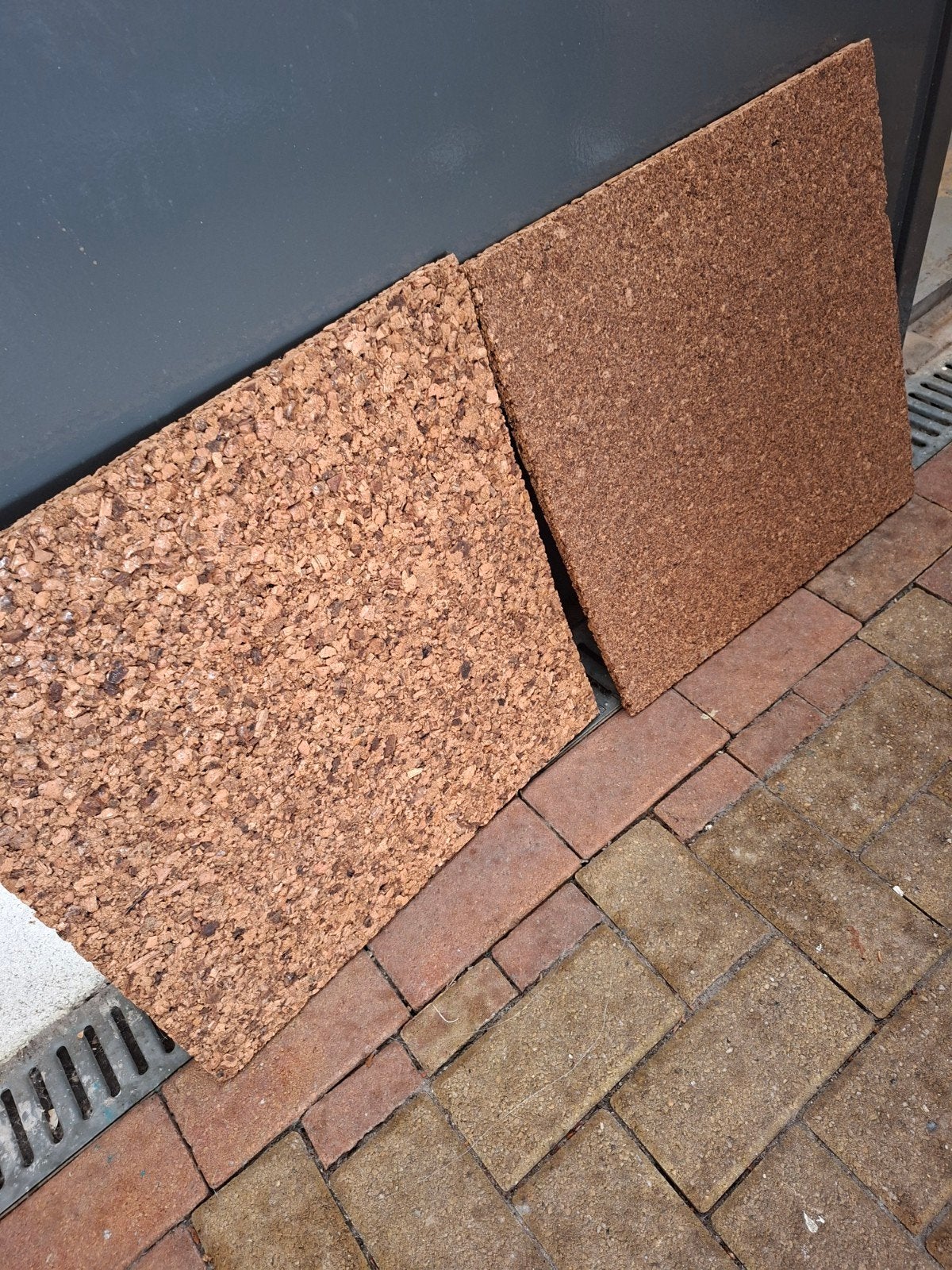 Kurken platen, Ophalen