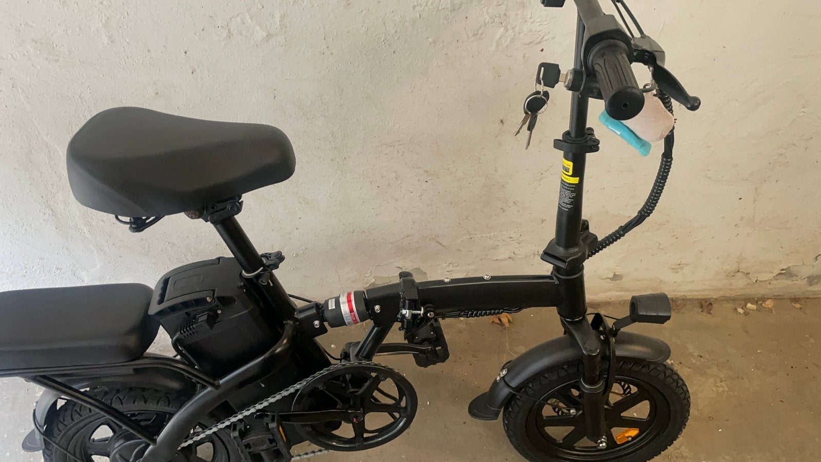 Elektrische vouwfiets!
