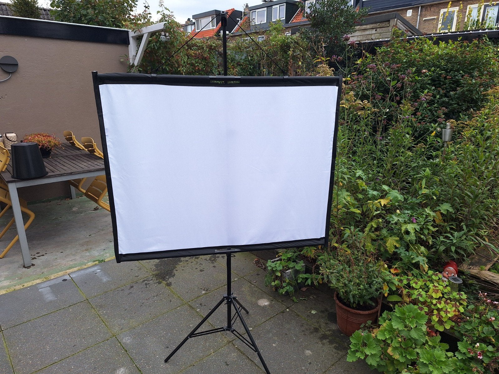 50 inch projectiescherm met statief, Ophalen, Nieuw
