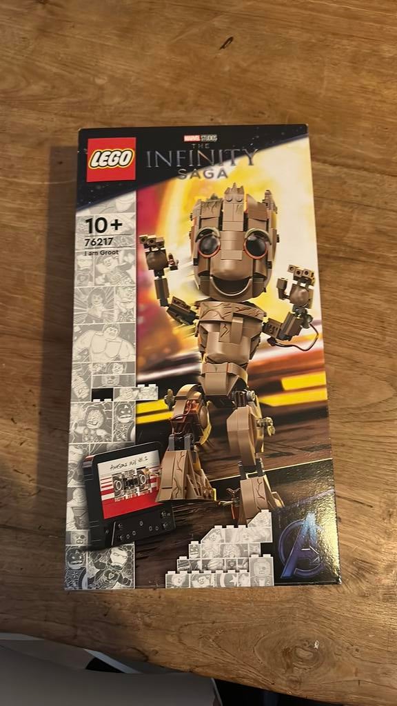 Lego the infinity saga groot, Gebruikt, Marvel, Lego, Ophalen of Verzenden