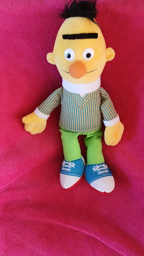BERT & ELMO & KOEKIEMONSTER SESAMSTRAAT, Ophalen of Verzenden, Zo goed als nieuw, Overige typen