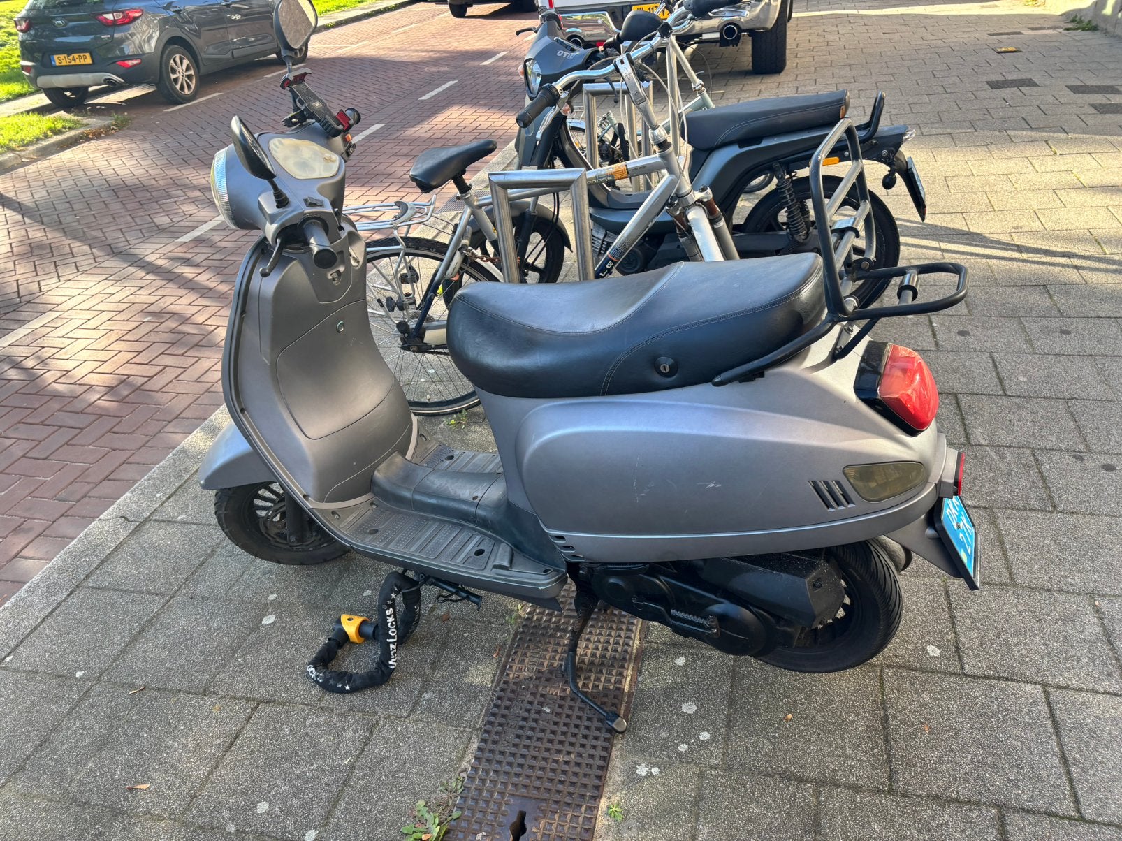 Turbho RL-50 scooter– 2017 – blauw kenteken – 60 km/u, Ophalen, Zo goed als nieuw, Benzine, Overige merken
