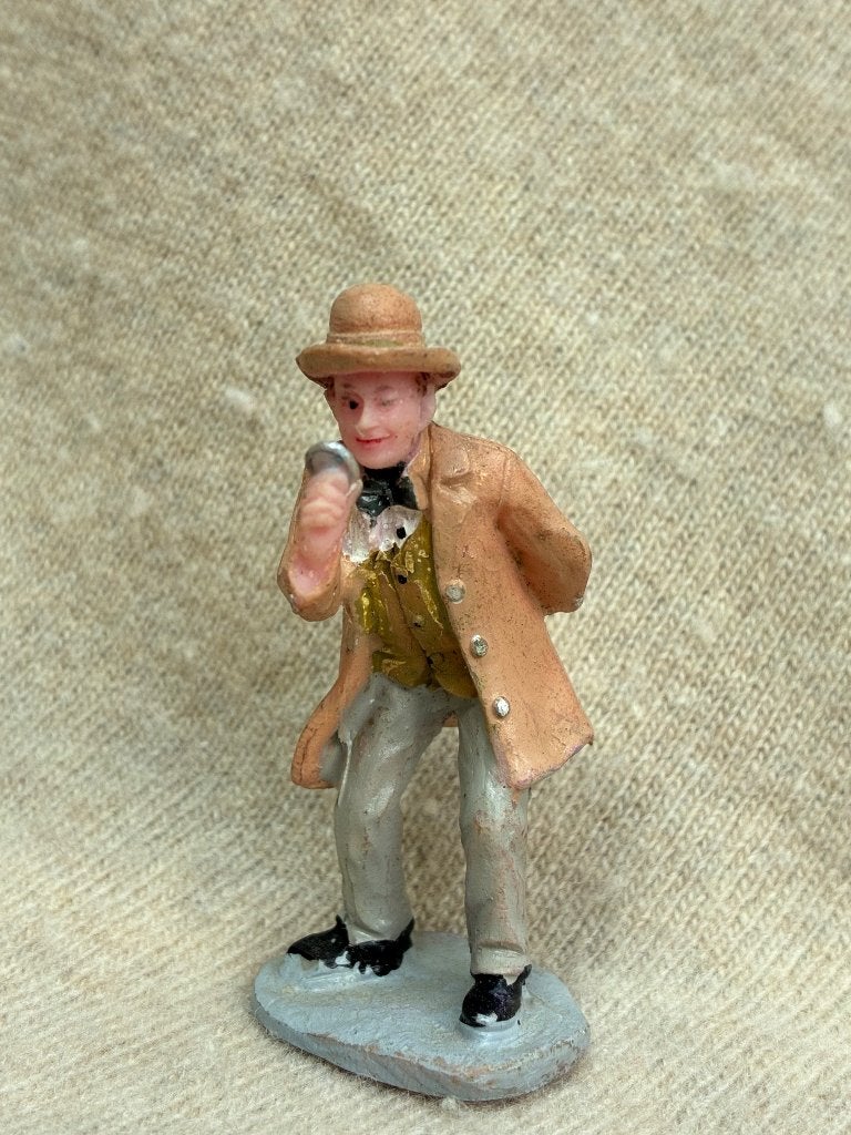 Lemax The Connoisseur #12909 – Norman Rockwell retired 2011, Diversen, Ophalen of Verzenden, Gebruikt
