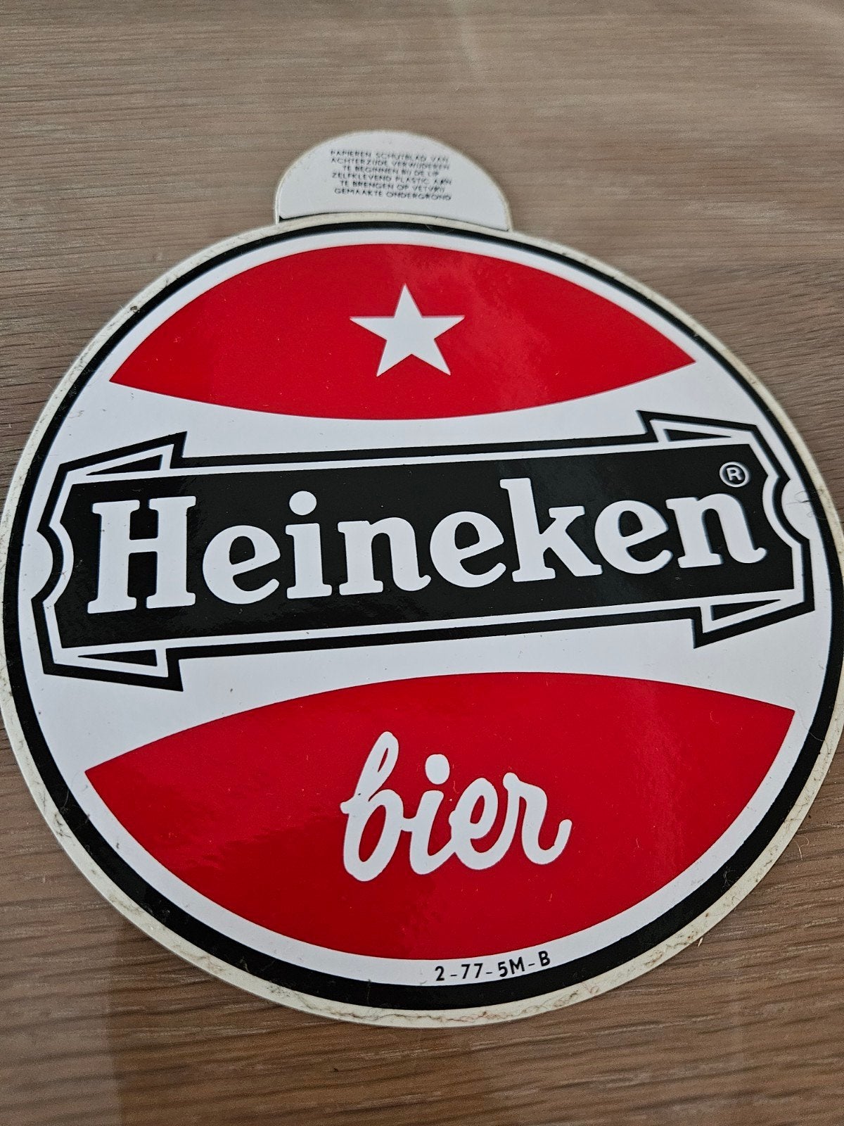 Heineken Bier sticker, Ophalen of Verzenden, Zo goed als nieuw, Heineken