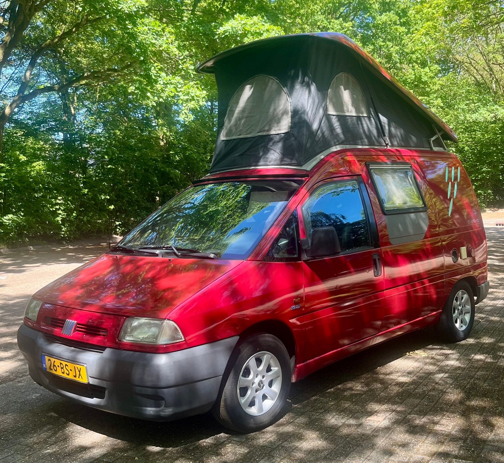 CO-MO-CAR LA STRADA AIRCO MINI CAMPER 1.9 TURBO DIESEL!, Overige merken, Buscamper of Camperbus, Ringverwarming, Fiat