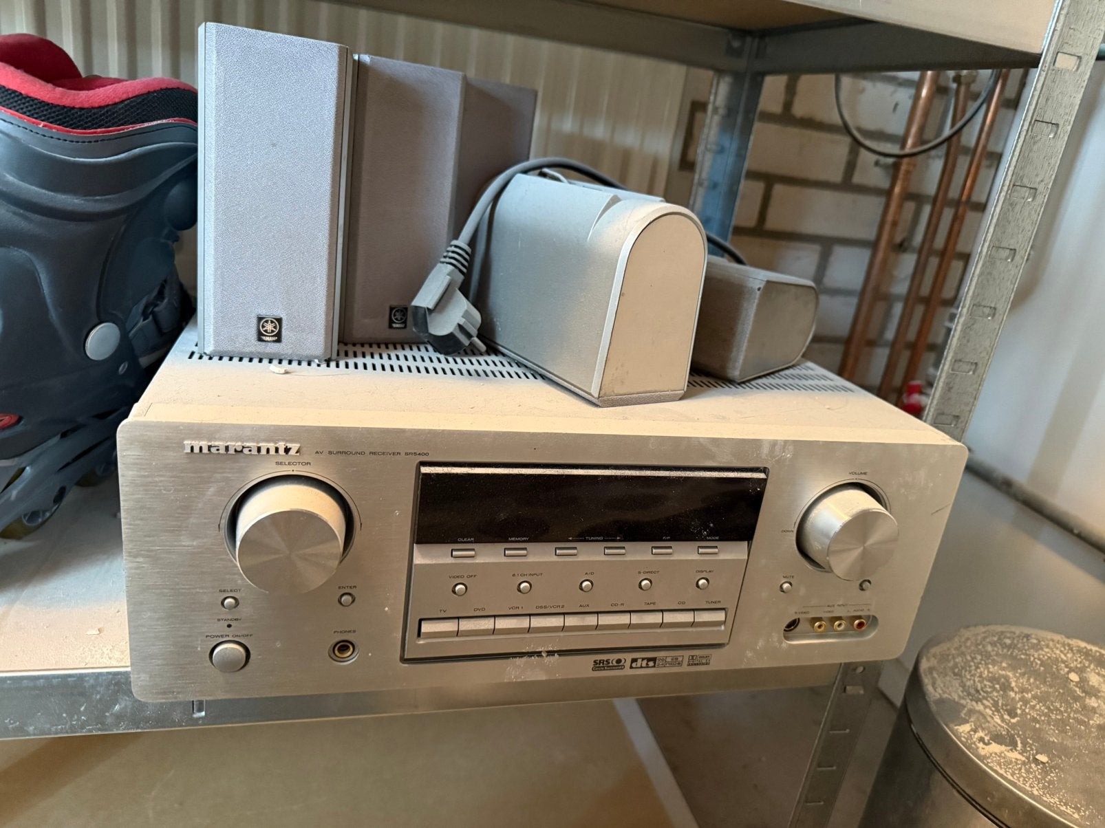 Marantz stereo met Yamaha speakers, Overige merken, Ophalen of Verzenden, Overige spelers, Gebruikt