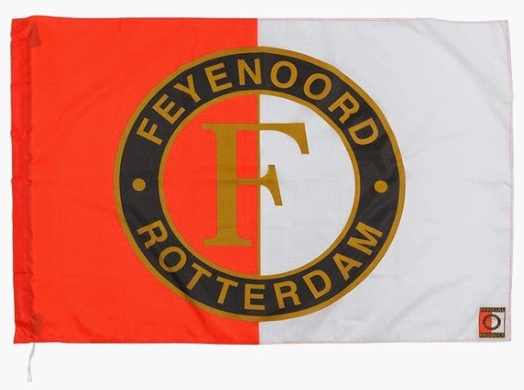Nieuwe Feyenoord vlag 150 x 220, Ophalen
