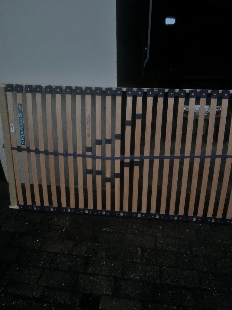 lattenbodem, Huis en Inrichting, Slaapkamer | Matrassen en Bedbodems, Ophalen, Gebruikt, 90 cm, Eenpersoons