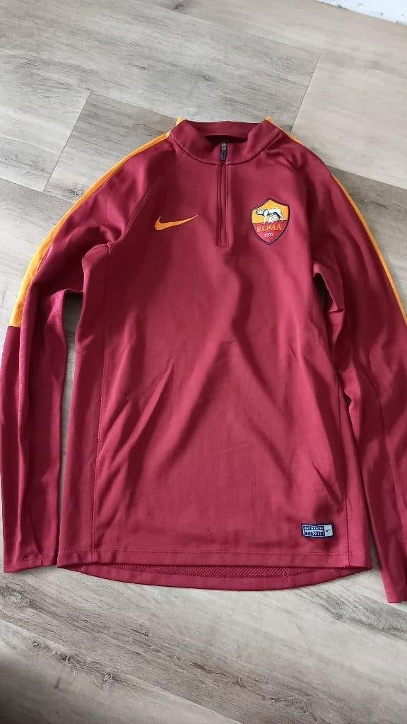 AS Roma Nike Trainingstrui 2017-2018 Maat S, Maat S, Ophalen of Verzenden, Zo goed als nieuw, Shirt