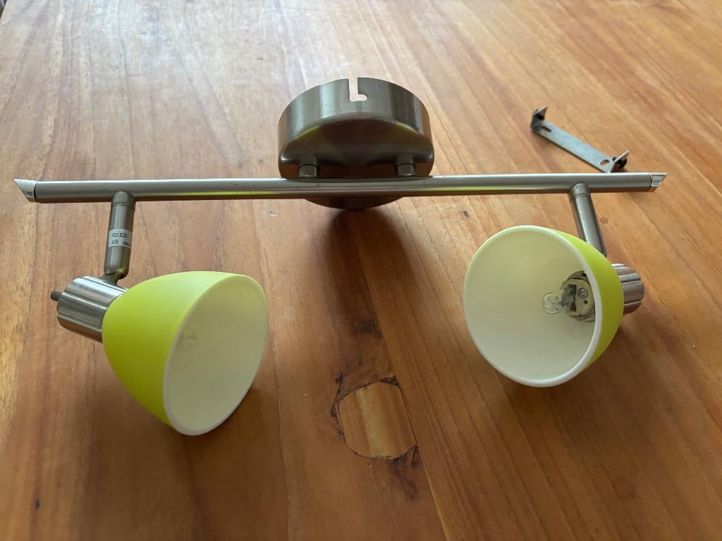 Plafondlamp incl. Lichtbronnen , zachte groen, Huis en Inrichting, Lampen | Plafondlampen, Ophalen of Verzenden, Zo goed als nieuw