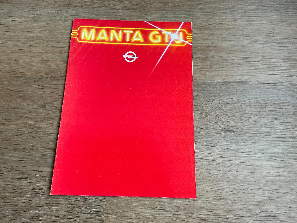 Opel Manta GT/J 1980 DE, Ophalen of Verzenden, Zo goed als nieuw, Opel