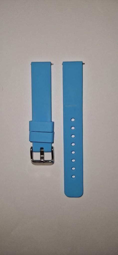 Smartwatchband 16mm Blauw, Overige merken, Bandje, Ophalen of Verzenden, Zo goed als nieuw