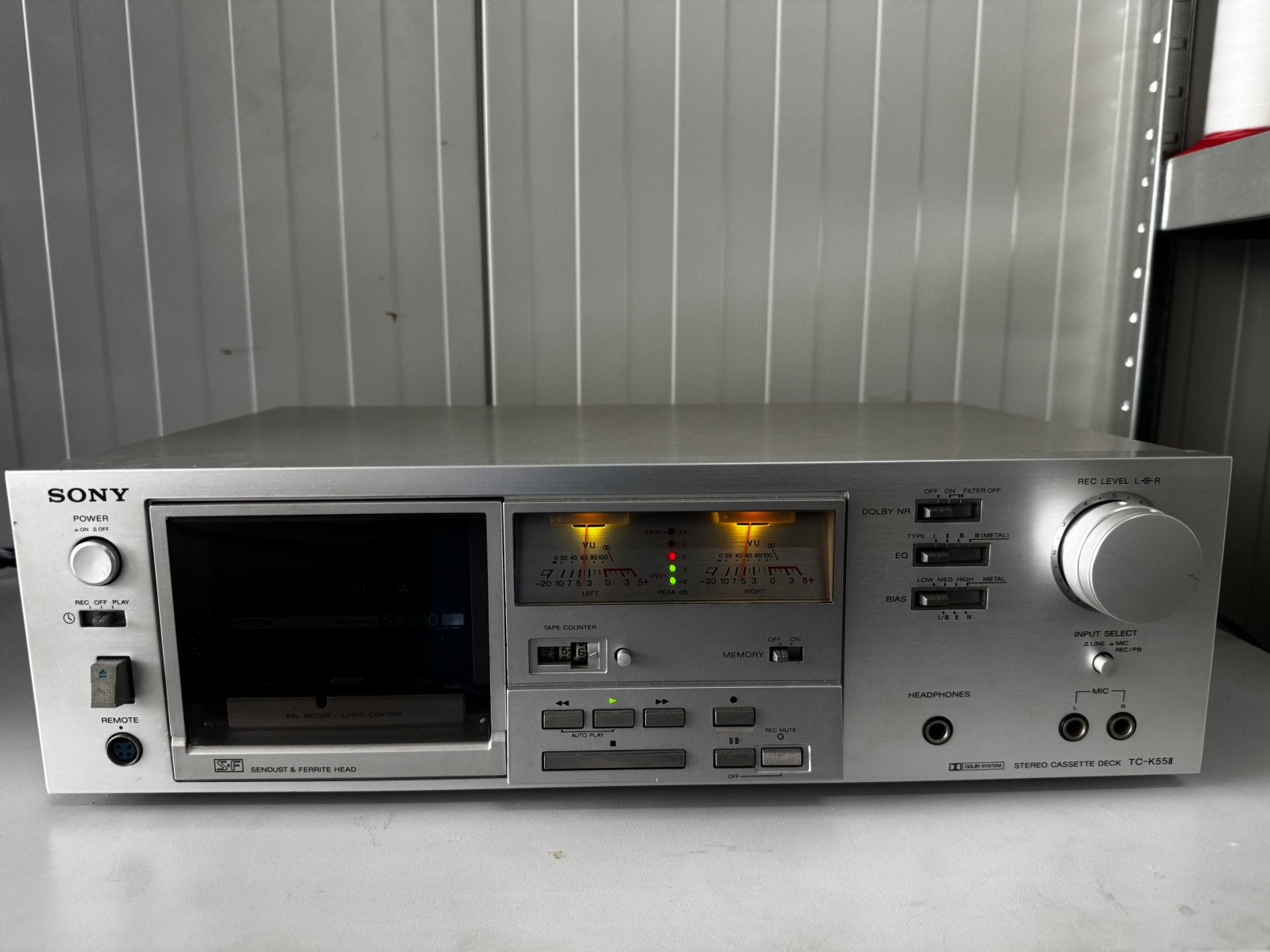Sony TC-K55 mk2, Audio, Tv en Foto, Cassettedecks, Ophalen, Enkel, Philips, Tiptoetsen