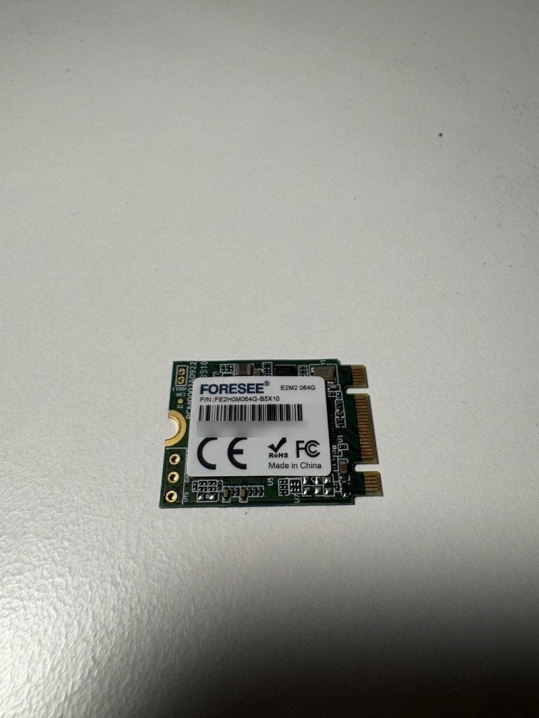 Steam Deck 64GB opslag, origineel M.2 2230 (Foresee), Intern, Gebruikt, Console, SSD