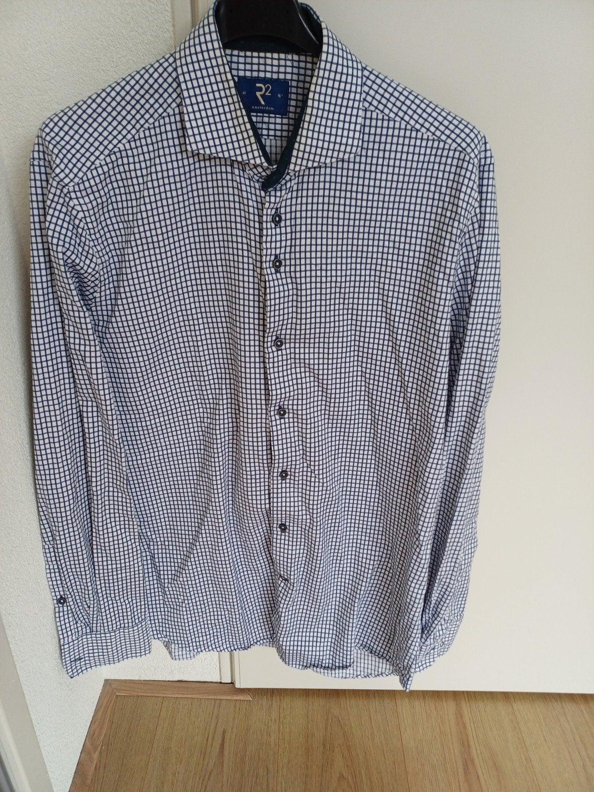 Overhemd R2 Amsterdam maat M, Overige kleuren, Zo goed als nieuw, R2 Amsterdam, Halswijdte 39/40 (M)