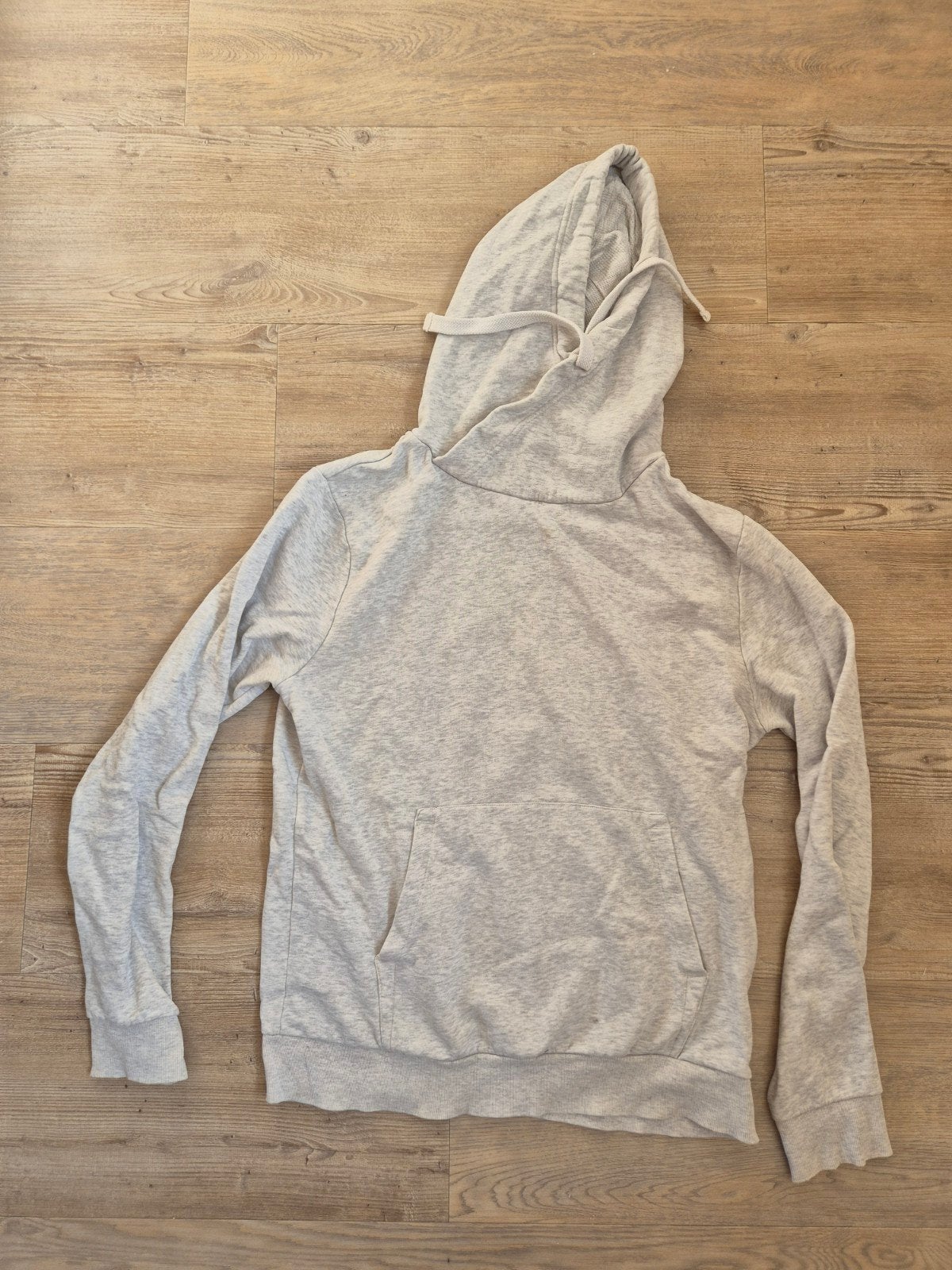 H&M Divided grijze hoodie - Maat L, Kleding | Heren, Maat 52/54 (L), Grijs, Gedragen, H&M Divided