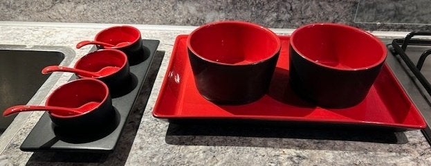 Schalenset, Huis en Inrichting, Keuken | Servies, Overige typen, Ophalen of Verzenden, Zo goed als nieuw, Overige stijlen