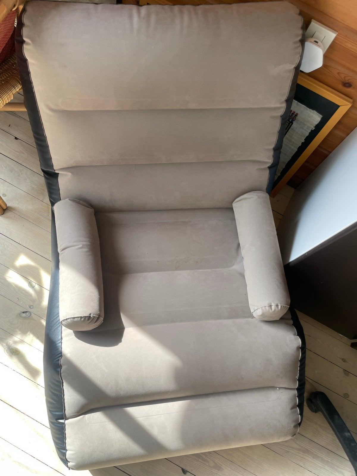 Opblaasbare Lounge Stoel - Comfortabel en Draagbaar, Ophalen, Kunststof, Overige kleuren, Zo goed als nieuw