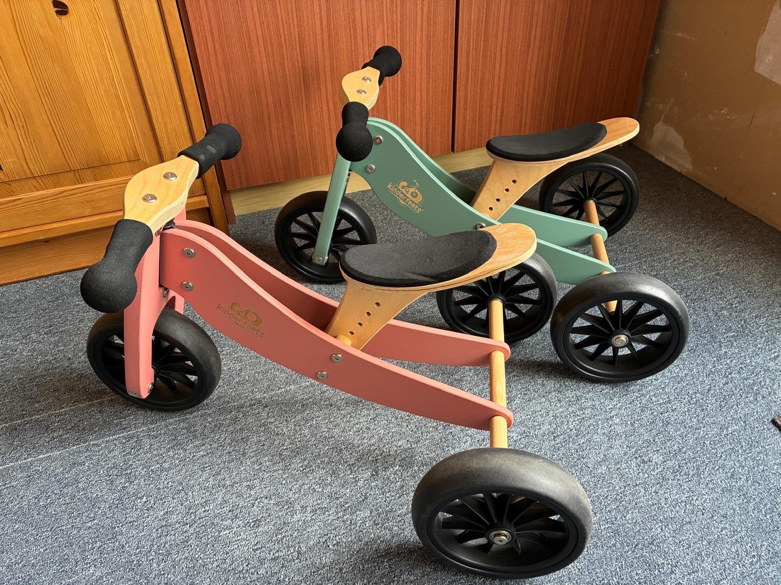 Kinderfeets Loopfietsjes (2 stuks) - Zo goed als nieuw, Ophalen, Zo goed als nieuw, Loopfiets