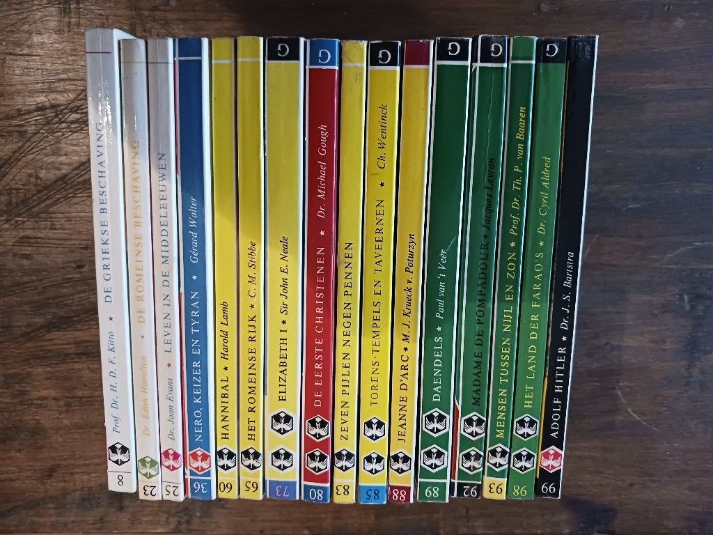 PHOENIX Geschiedenis-pocketserie (16 st), Boeken, Ophalen, Nieuw, Overige gebieden