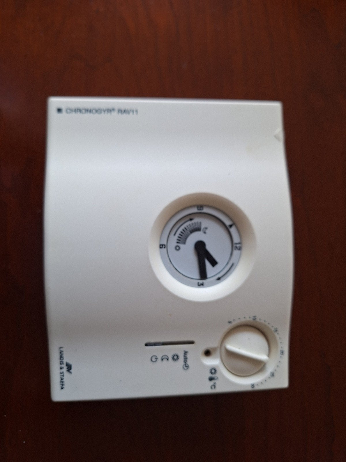 Chronogyr RAV 11 Klok thermostaat verwarming, Ophalen of Verzenden, Gebruikt
