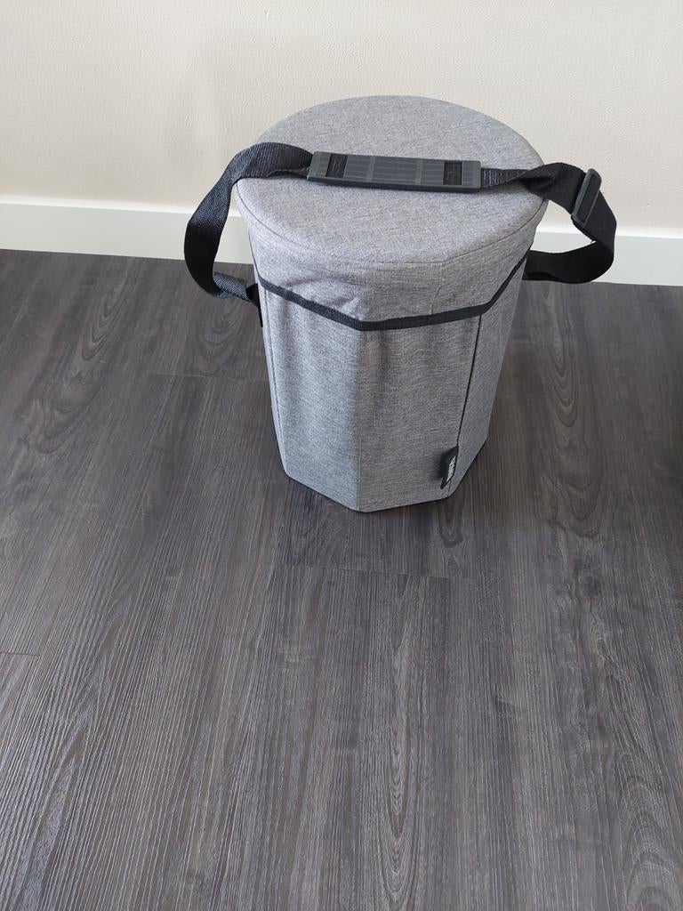 Nieuwe Koelbox / Poef - Senza To Sit To Coolerbag Grey, Caravans en Kamperen, Ophalen of Verzenden, Nieuw, Koelbox, Koelelement
