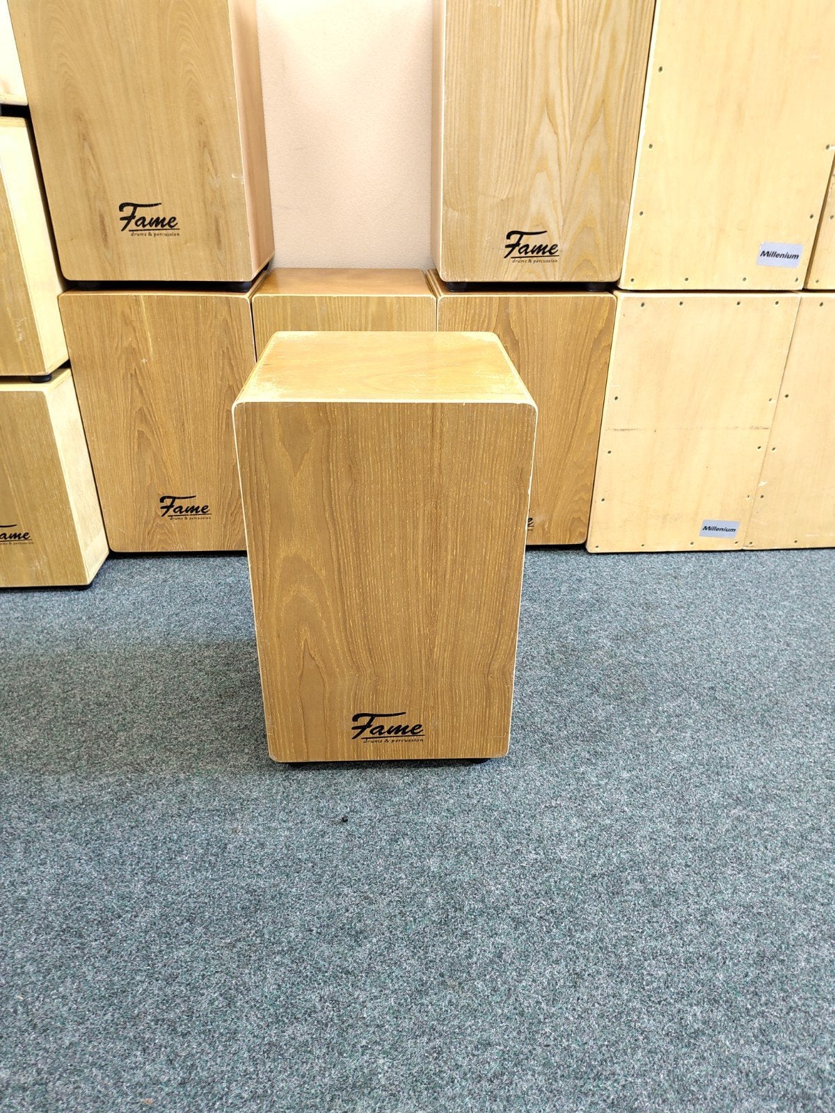 Fame Cajon, Ophalen, Gebruikt, Trommel