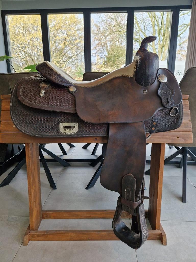 3 western zadels Champion Turf, Saddlesmith en showzadel, Ophalen of Verzenden, Zo goed als nieuw