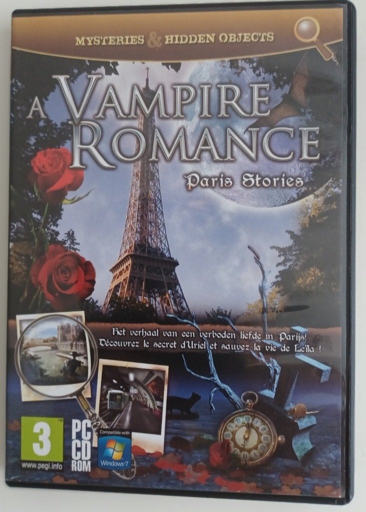 vampier romance paris story videogame, Spelcomputers en Games, Games | Pc, 1 speler, Eén computer, Ophalen of Verzenden, Zo goed als nieuw
