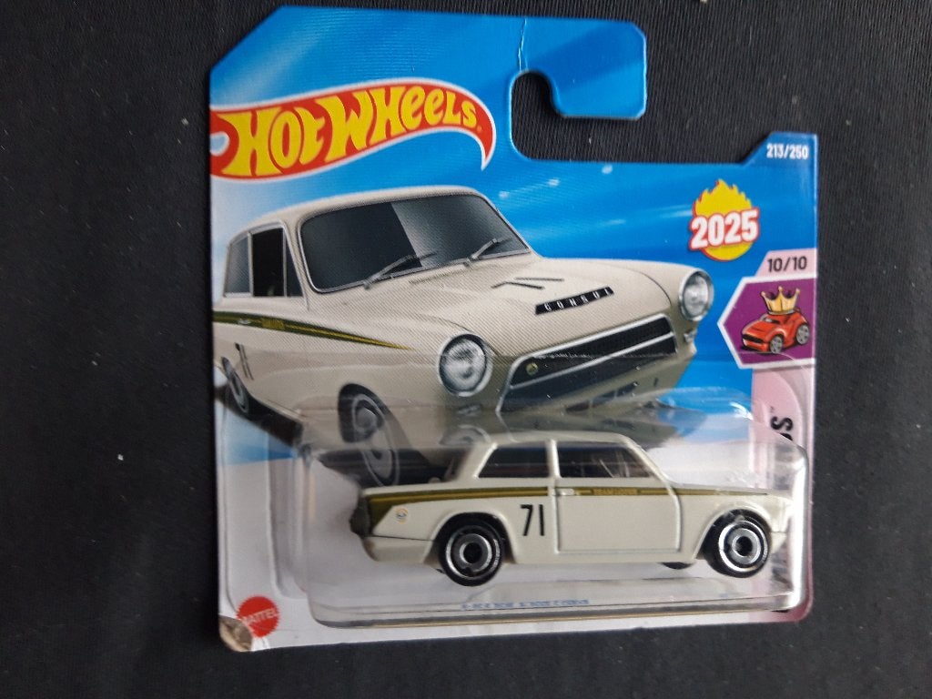 Hotwheels Ford Lotus Cortina - nieuw in blister op kaart, Ophalen of Verzenden, Nieuw, Auto