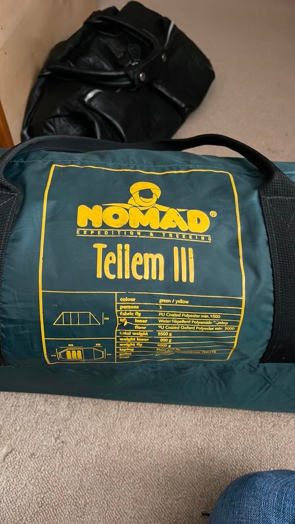 Nomad tellem III tent, Ophalen, Zo goed als nieuw