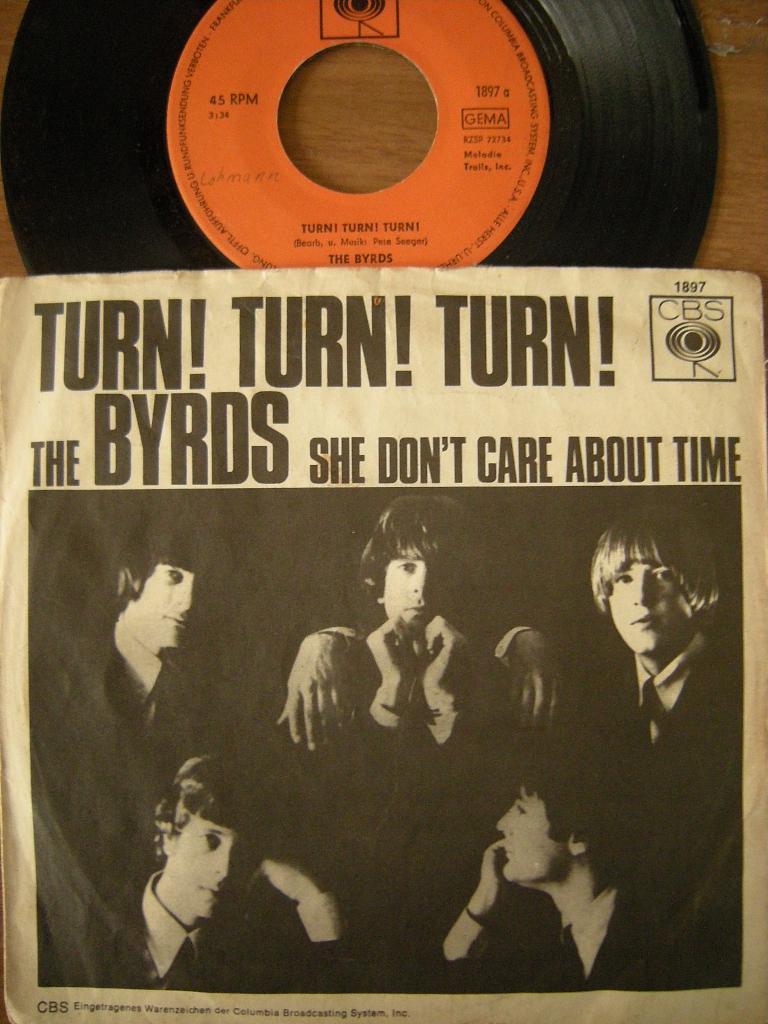The Byrds (Turn! Turn! Turn!), Cd's en Dvd's, Vinyl Singles, Gebruikt, 7 inch, Single, Ophalen of Verzenden