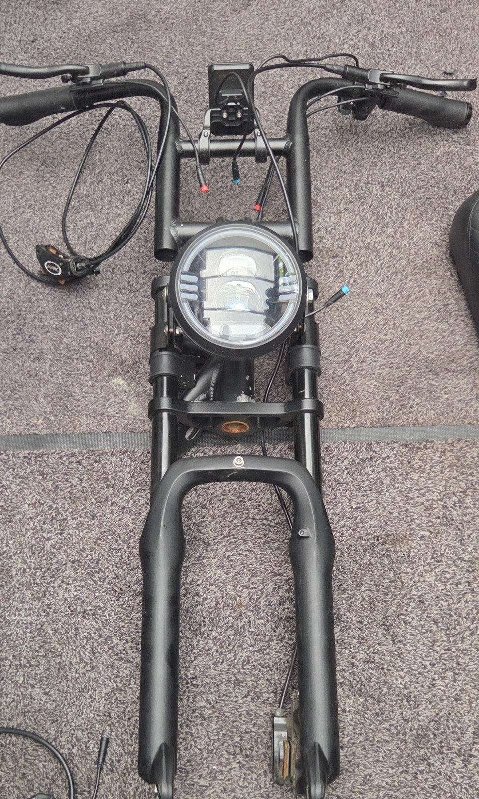 Fatbike EB2 onderdelen: Motor, spatborden, voorvork, wiel, Gebruikt, Verzenden, Kunststof, EB2