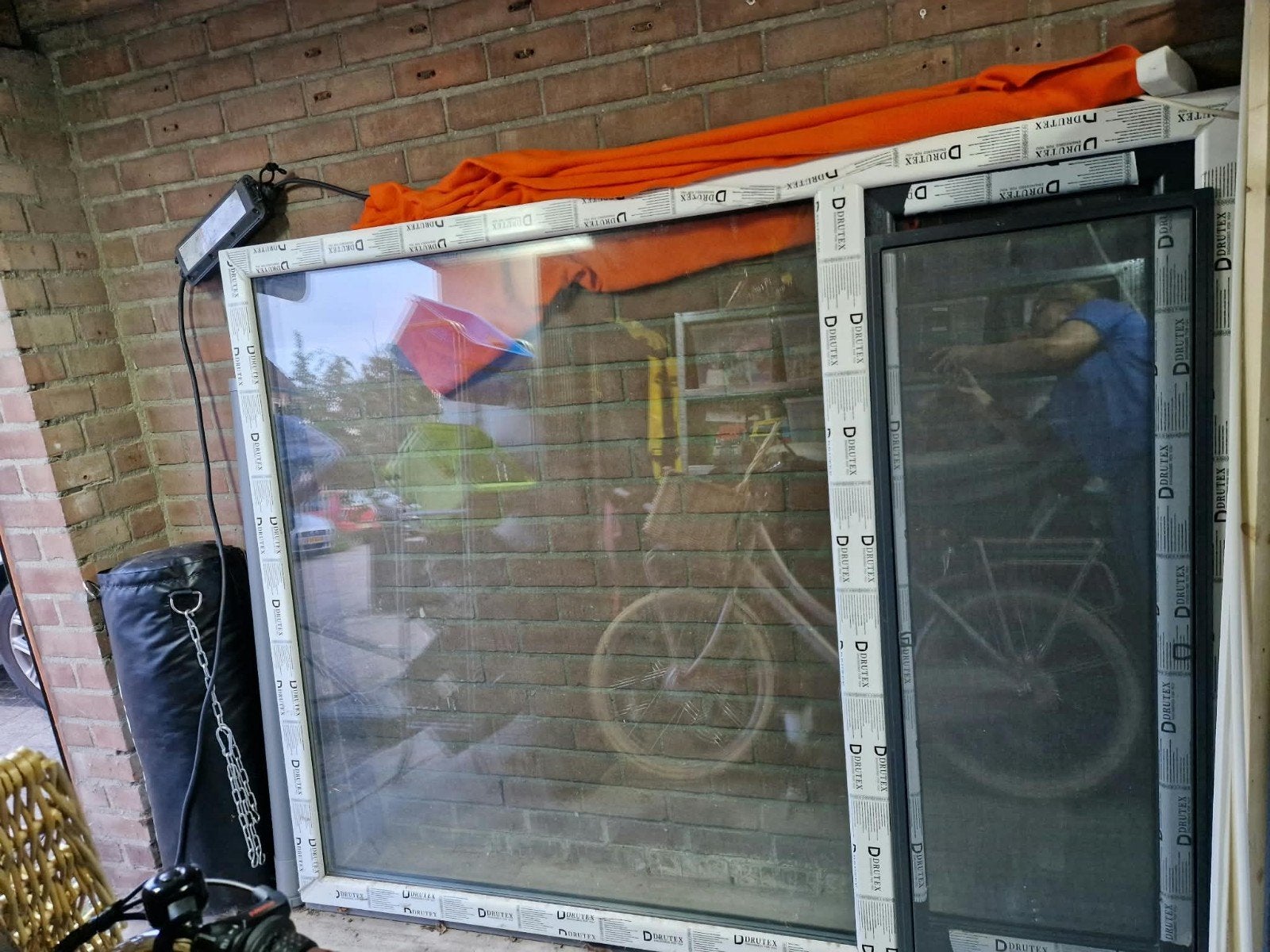 Nieuw Dutrex kunststof kozijn HR+++ glas + hor, Ophalen, 120 cm of meer, Overige typen, Minder dan 200 cm